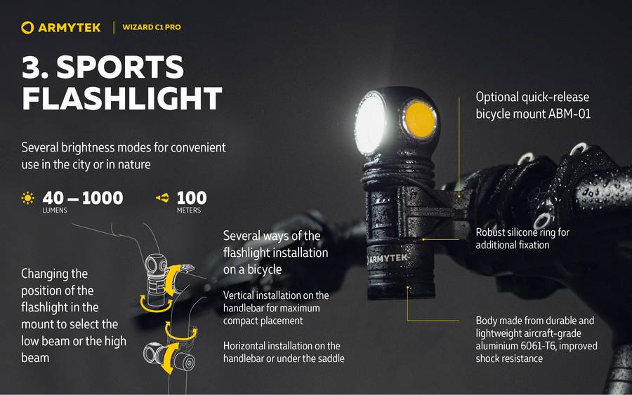 Prezent&aacute;cia čarodejn&iacute;ka C1 Pro Armytek Lamp: Slide N &deg; 6